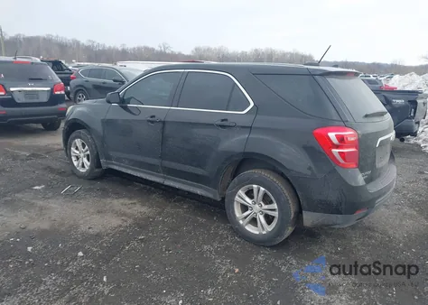 2017 Chevrolet Equinox Ls из США, поврежденный, VIN 2GNALBEK7H1616299